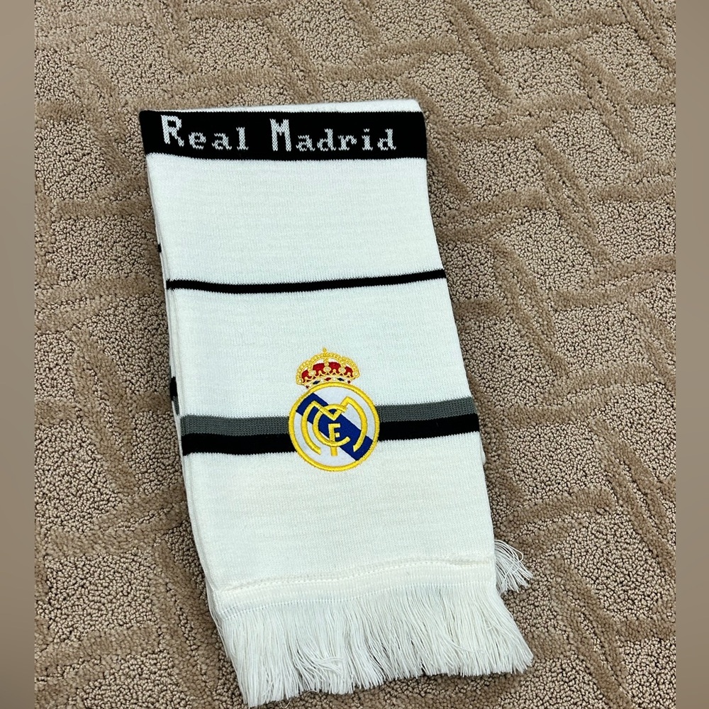 Adidas Real Madrid CF Home Scarf.